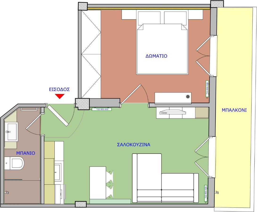 Beourguest#1 Bright Central Suite Thessaloniki Exterior photo